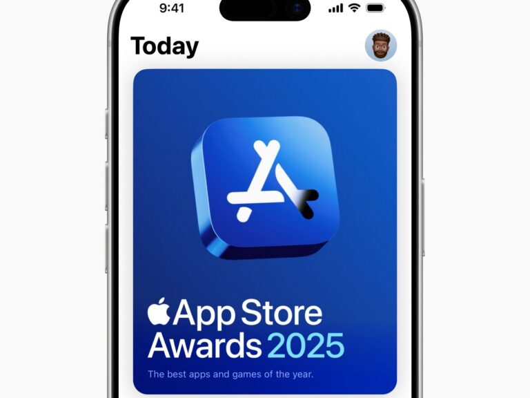 Apple Services App Store Awards 2025