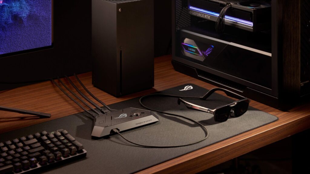 ROG XReal R1 desktop