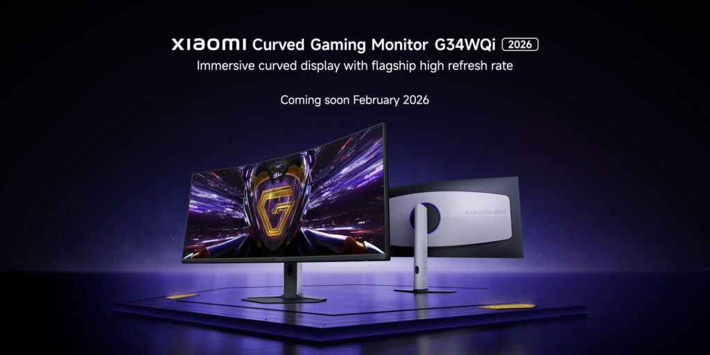 Xiaomi Curved Gaming Monitor G34WQi 2026 1