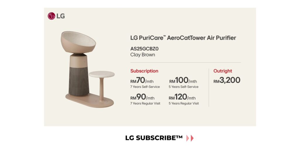 LG PuriCare™ AeroCatTower Air Purifier Review: 4-in-1 Solution! 13 3.1 LG subscribe
