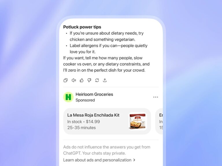 ChatGPT to Introduce Ads for Free and Go Users
