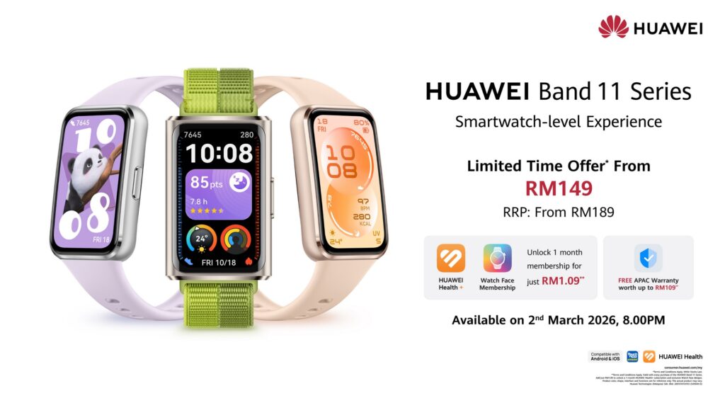 HUAWEI Band 11 Malaysia Price