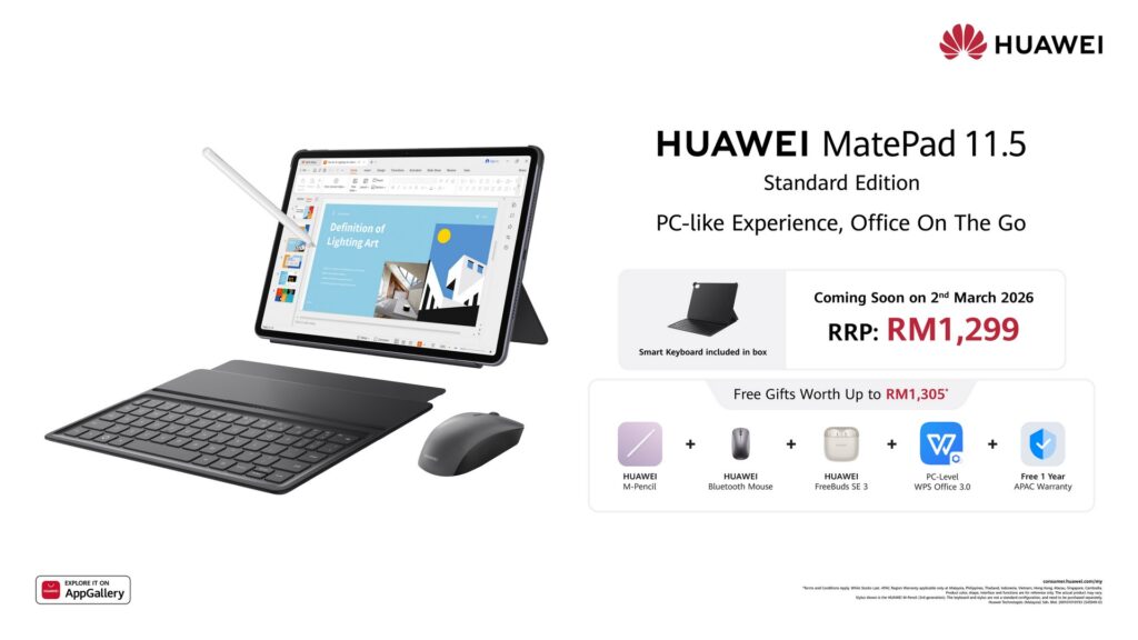 HUAWEI MatePad 11.5 Standard Edition Malaysia Price