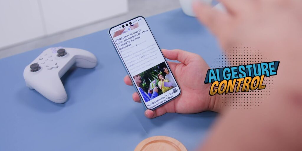 7.2 AI gesture control