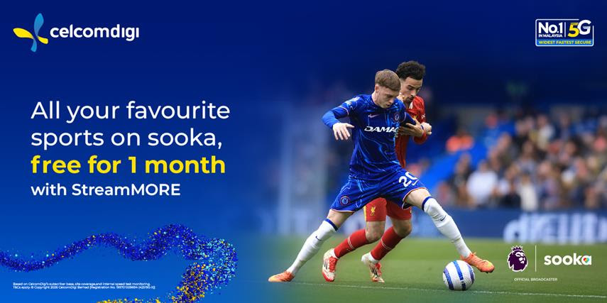 CelcomDigi Adds sooka to StreamMORE Lineup with Free Trial Offer 1 celcomdigi sooka