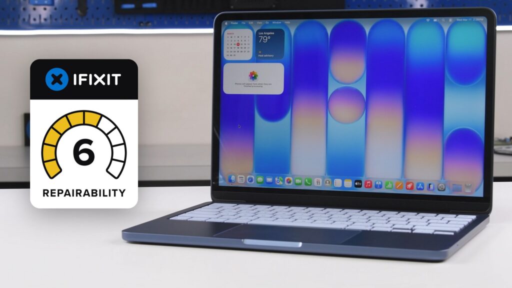 macbook neo ifixit score