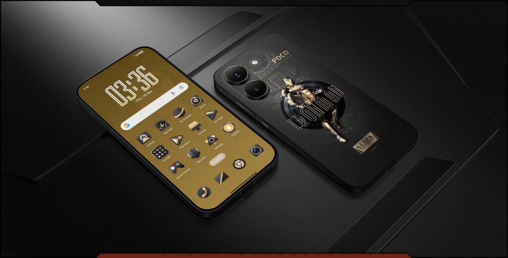 poco x8 pro iron man edition