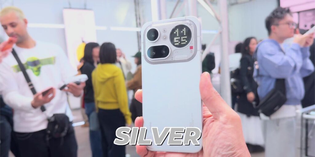 Nothing Phone (4a) Pro: RM300 ($75) More. But Is It Actually Worth It? 7 The Nothing Phone (4a) Pro shown in the Silver color variant.