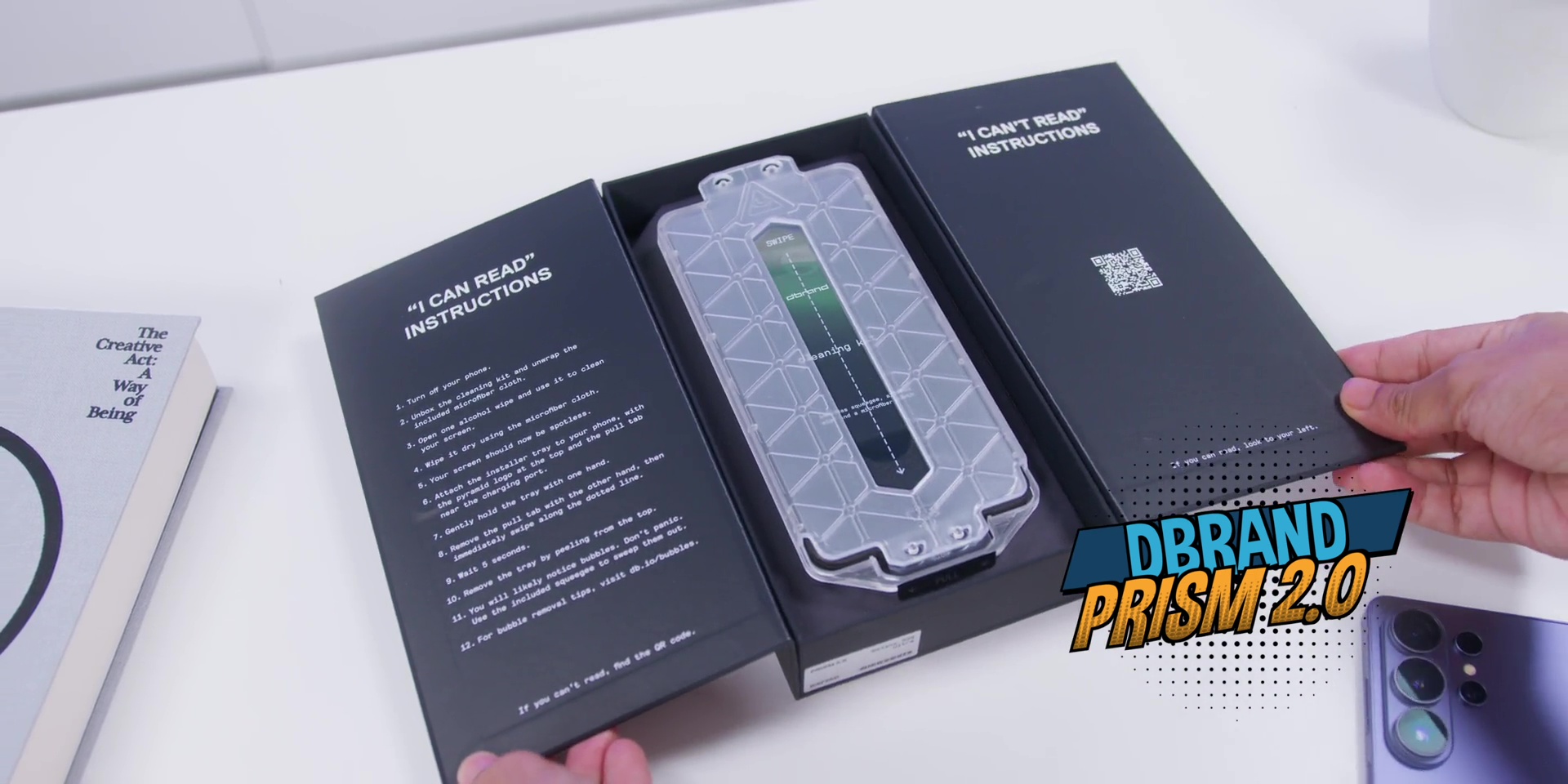 dbrand Prism screen protector
