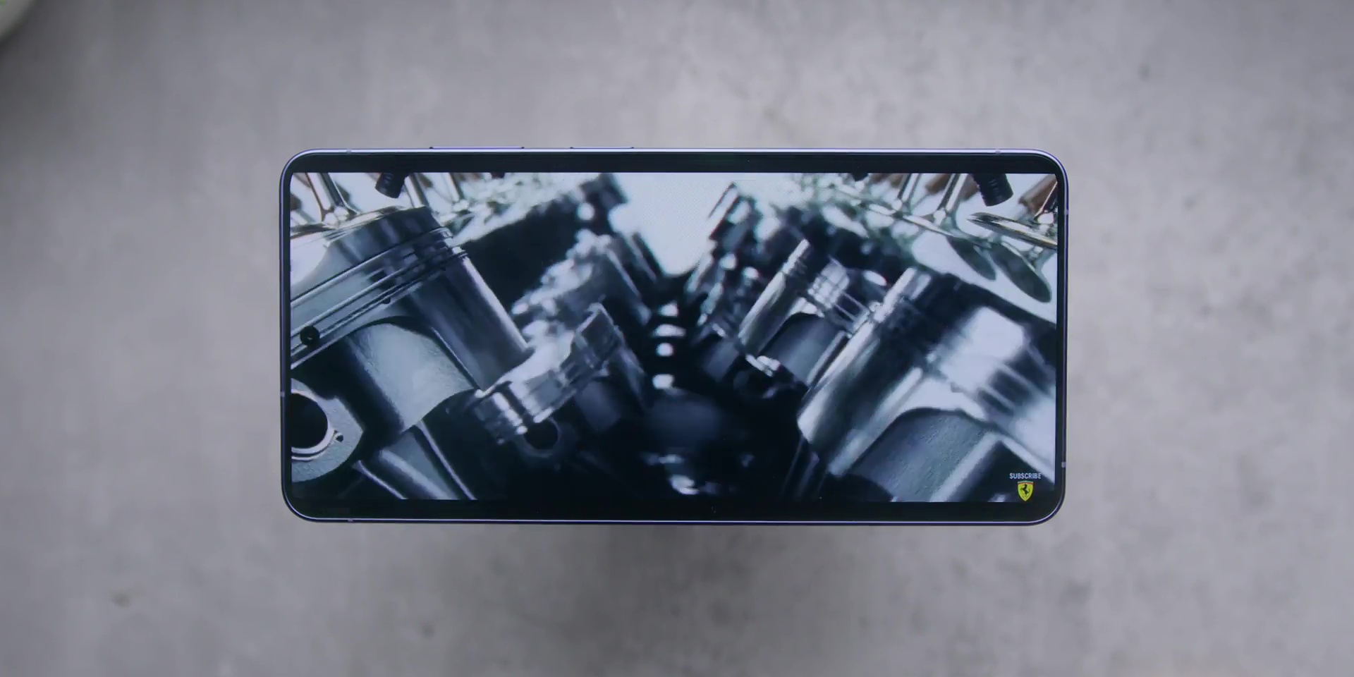 Watching a full-screen 4K video on the Galaxy S26 Ultra.