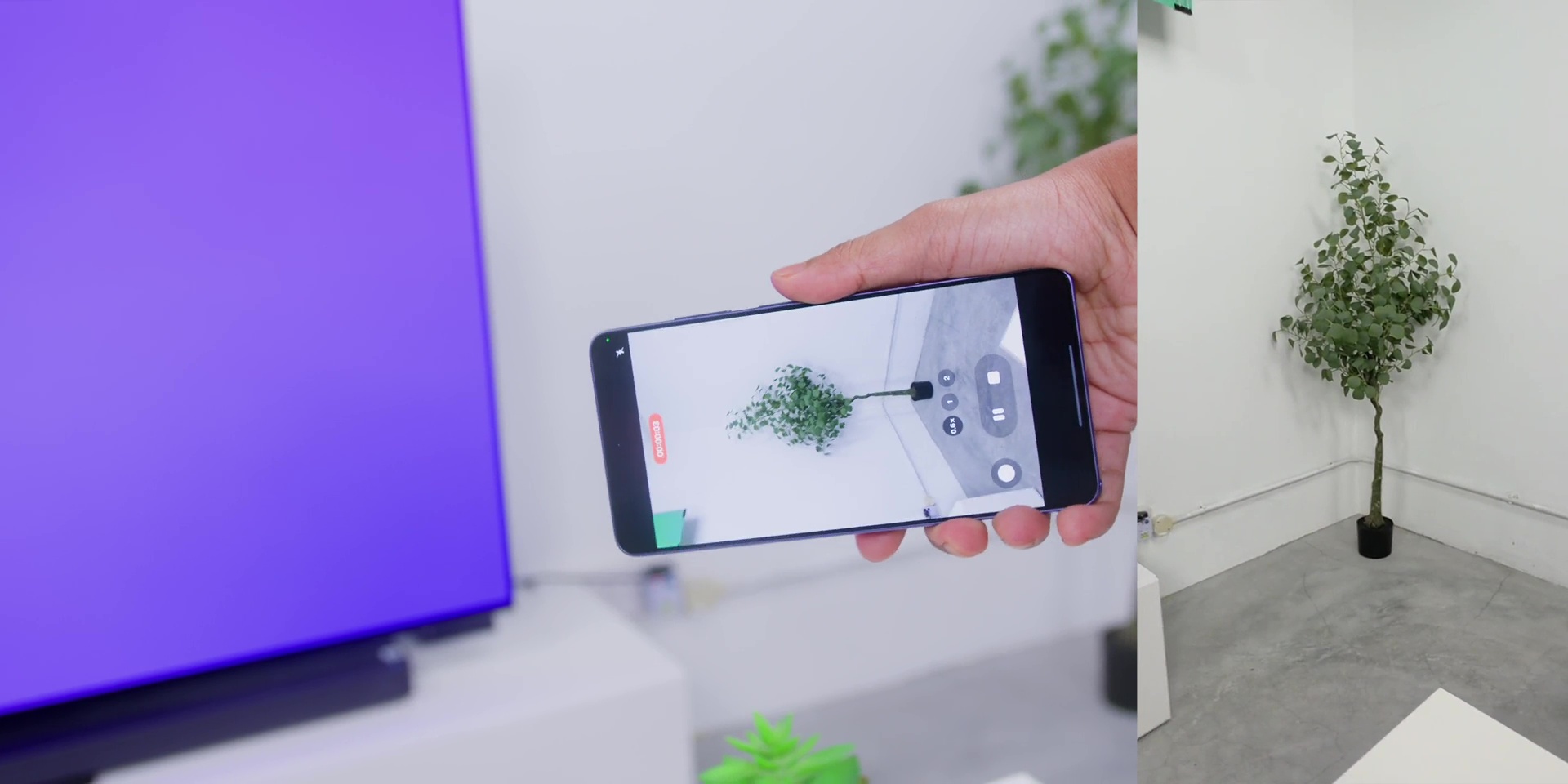 Smooth stabilized video using Horizontal Lock on the S26 Ultra.