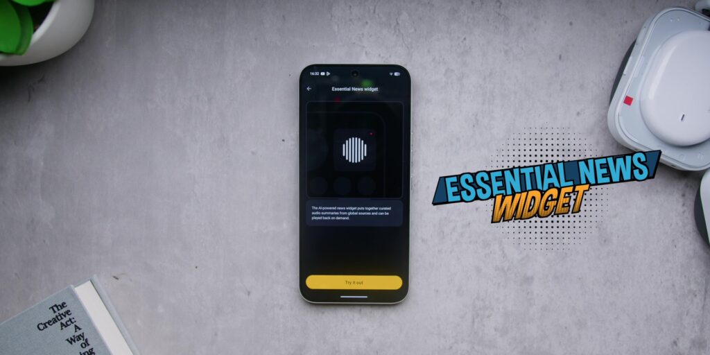 Nothing Phone (4a) Pro: RM300 ($75) More. But Is It Actually Worth It? 21 Preview of the Essential News widget on the Nothing OS