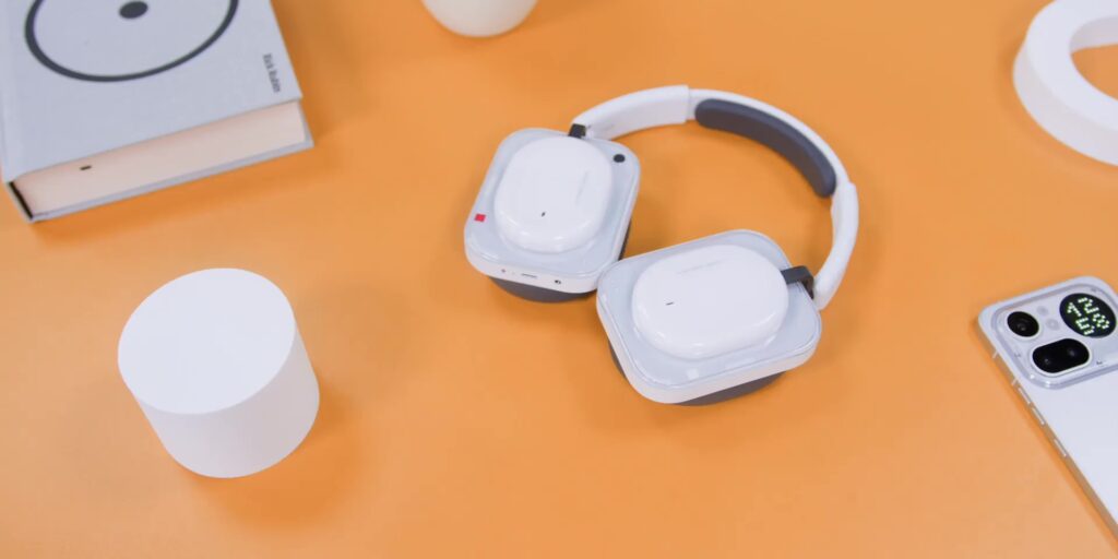 A final lifestyle shot of the Nothing Headphone (a) with a summary tag-line or closing branding.