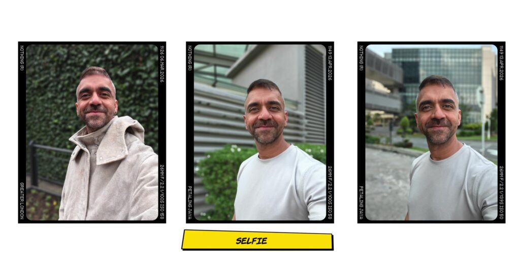 Nothing Phone (4a) Pro: RM300 ($75) More. But Is It Actually Worth It? 33 High-resolution front-facing camera selfie sample.