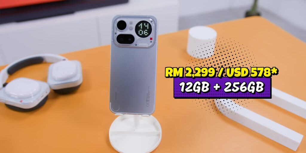 Nothing Phone (4a) Pro: RM300 ($75) More. But Is It Actually Worth It? 48 Final slide showing the retail pricing and availability of Nothing Phone 4a Pro