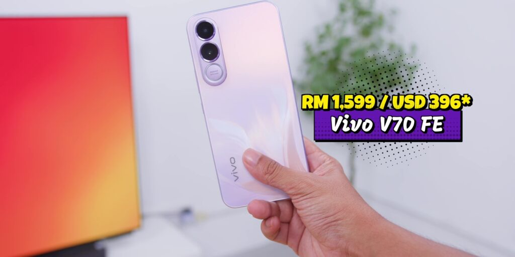 Final pricing and availability details for the vivo V70 FE.