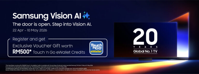Samsung Vision AI 2026 landing page