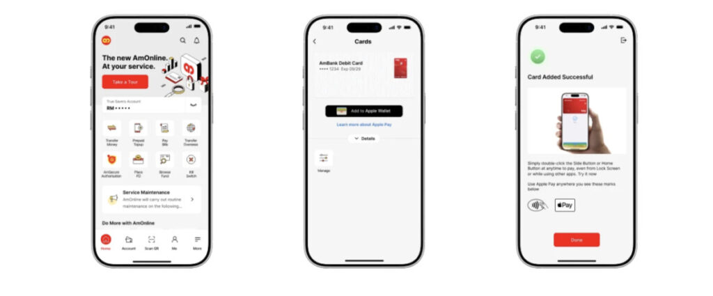 Ambank Apple Pay how to setup