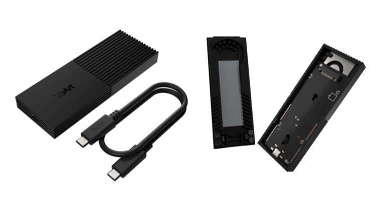 ASUS ProArt PA40SU USB4 SSD enclosure