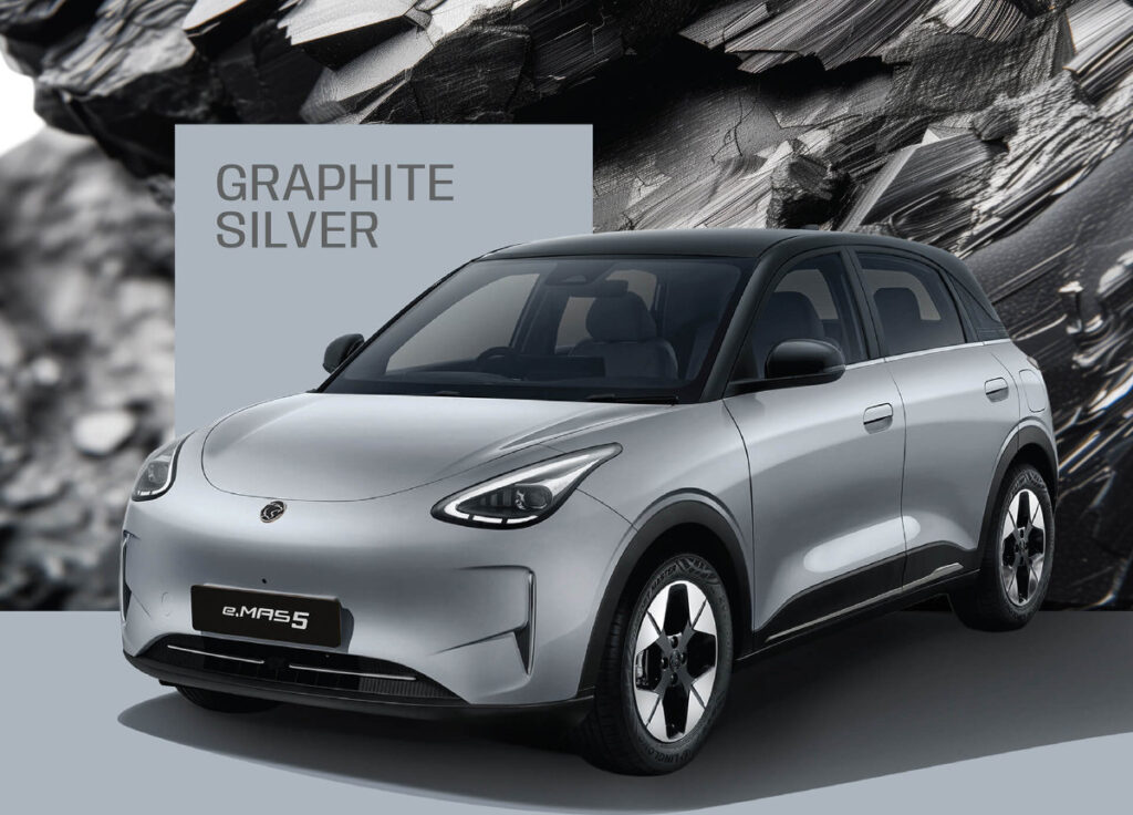 e.MAS 5 Graphite Silver