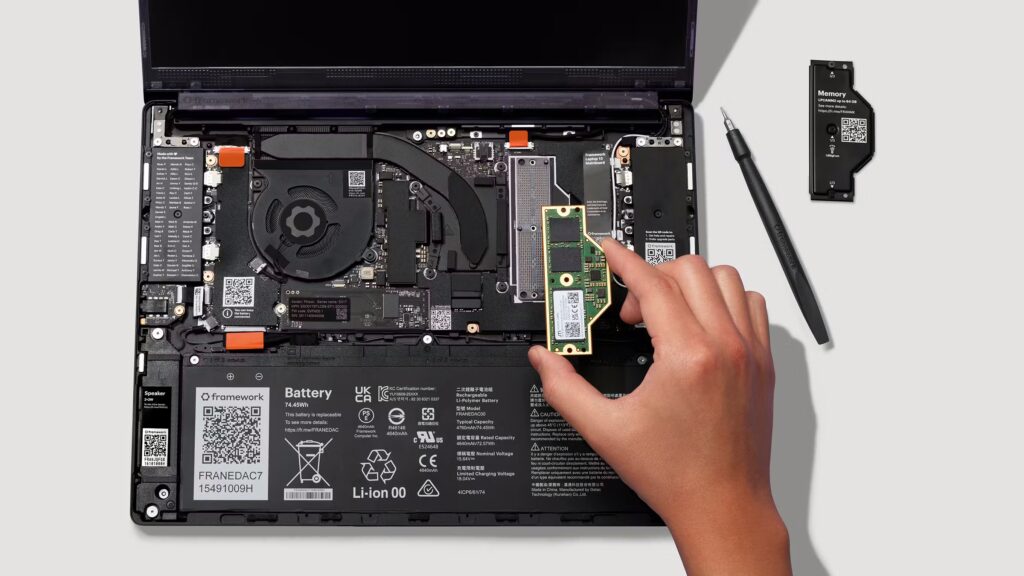 Framework 13 Pro RAM upgrade