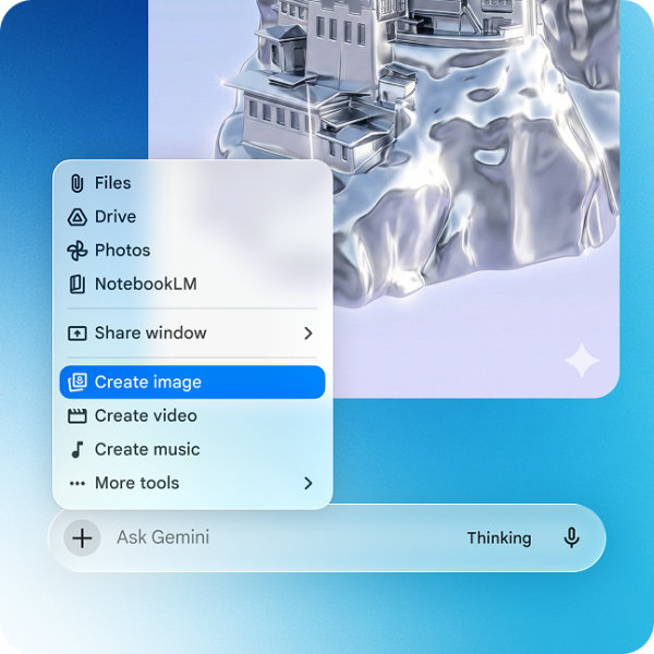Google Gemini for Mac creative tools