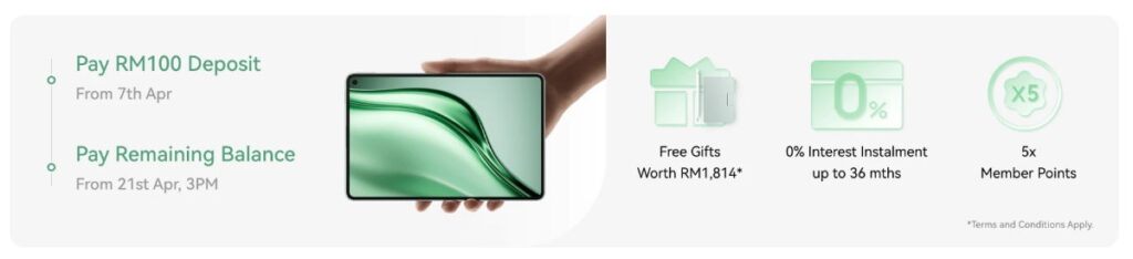 Huawei MatePad Mini promo