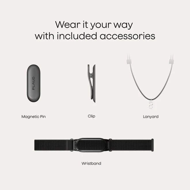 Plaud NotePin S accessories