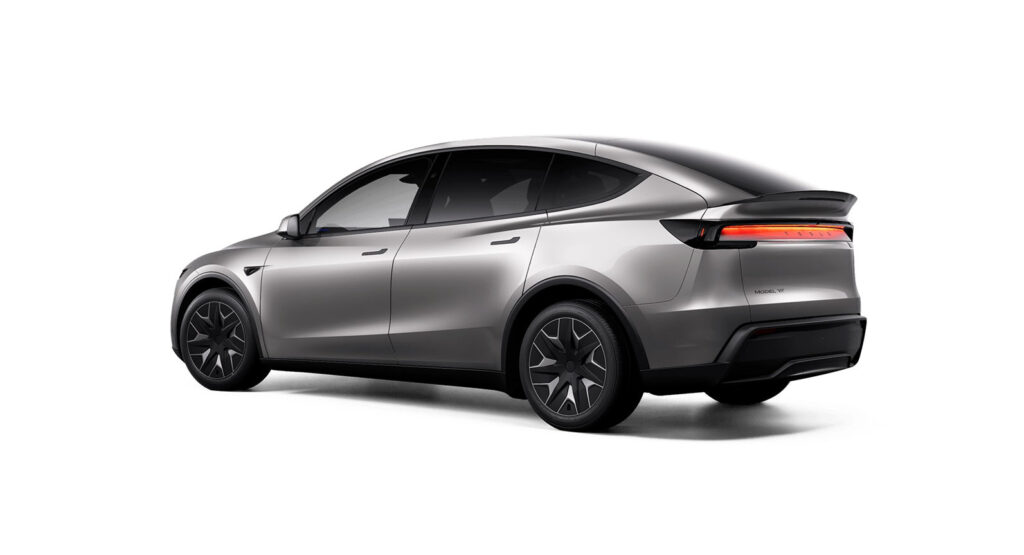Tesla Model Y L rear side view

