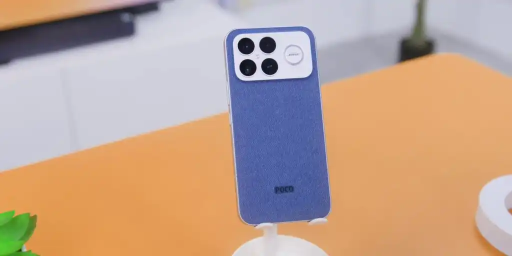Hero shot of the POCO F8 Ultra smartphone showcasing its premium design for a three-month review.