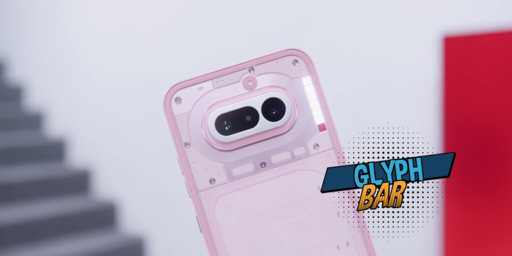 Nothing Phone 4a glyph bar