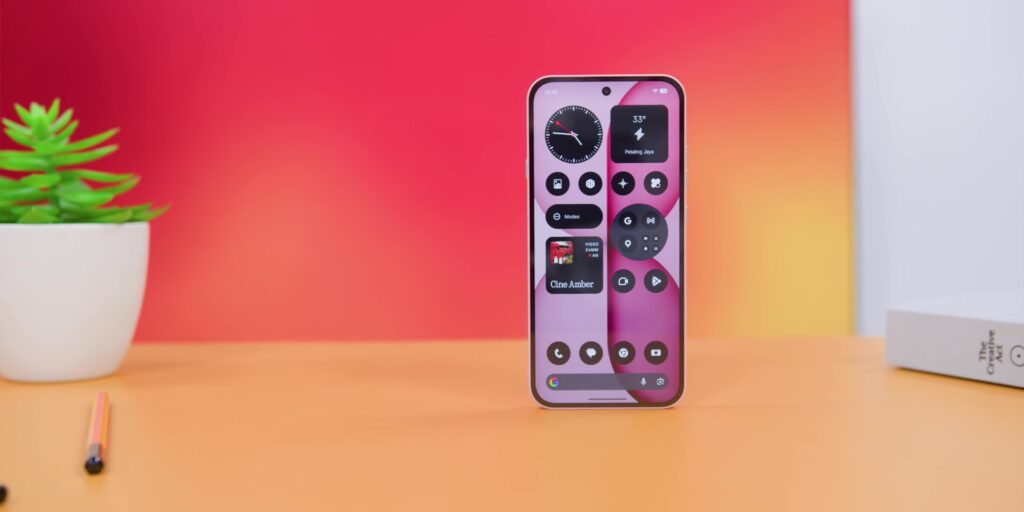 Nothing Phone 4a Nothing OS interface