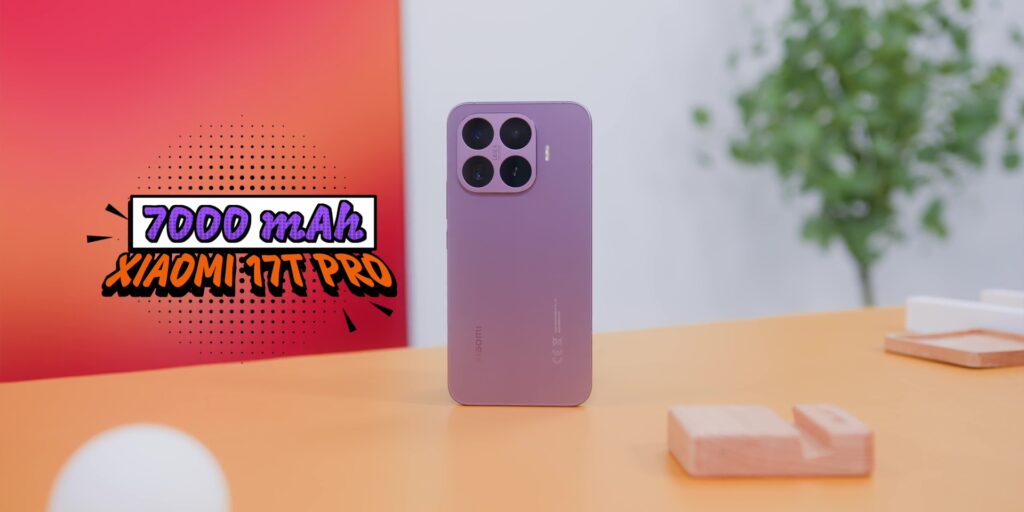 Xiaomi 17T vs 17T Pro: Don't Buy The WRONG One! 30 Infographic showing the 7000 mAh battery capacity of the 17T Pro.