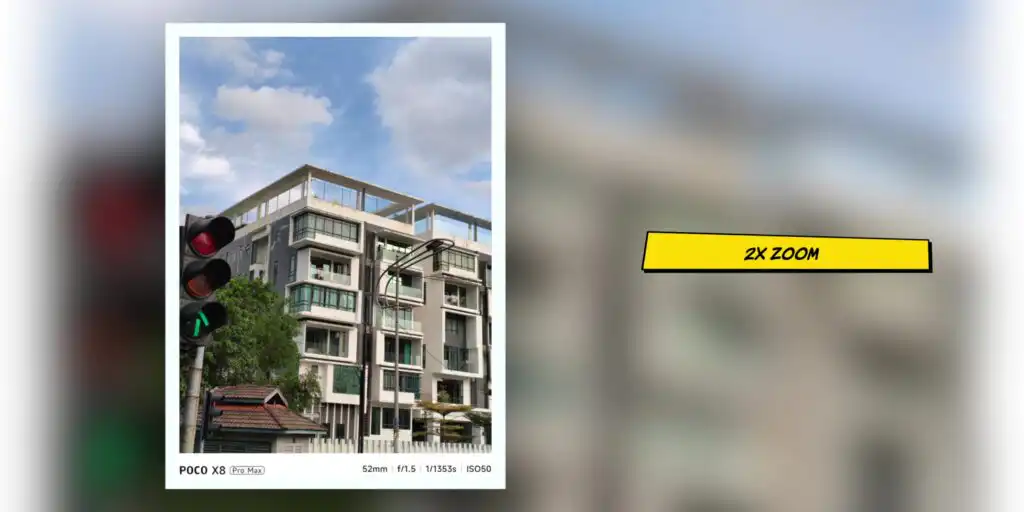 Daytime camera sample photo captured with the Poco X8 Pro Max rear camera.