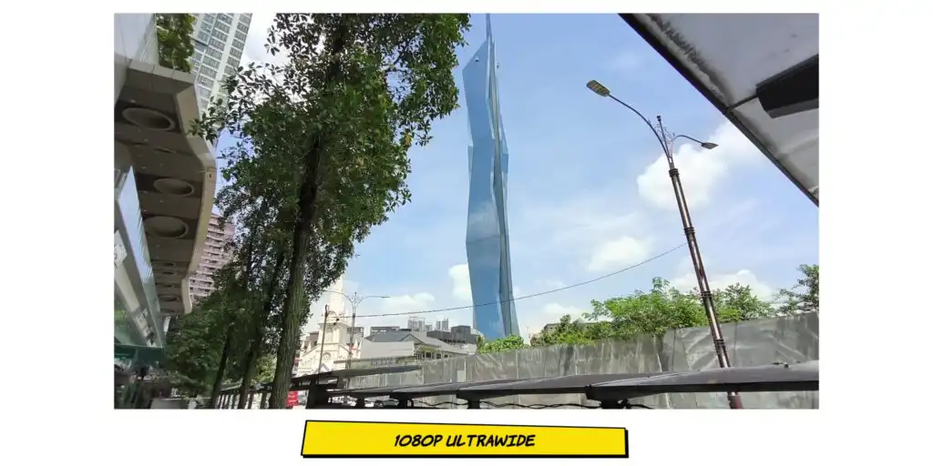 Video frame screenshot demonstrating the video recording quality of the Poco X8 Pro Max.