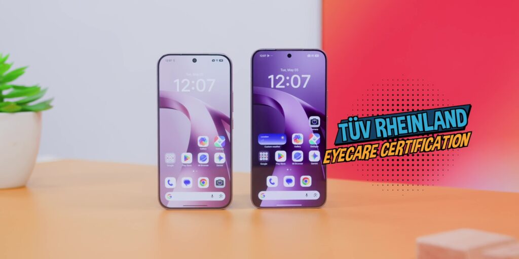 Xiaomi 17T vs 17T Pro: Don't Buy The WRONG One! 34 TUV Rheinland certification logo for display safety.
