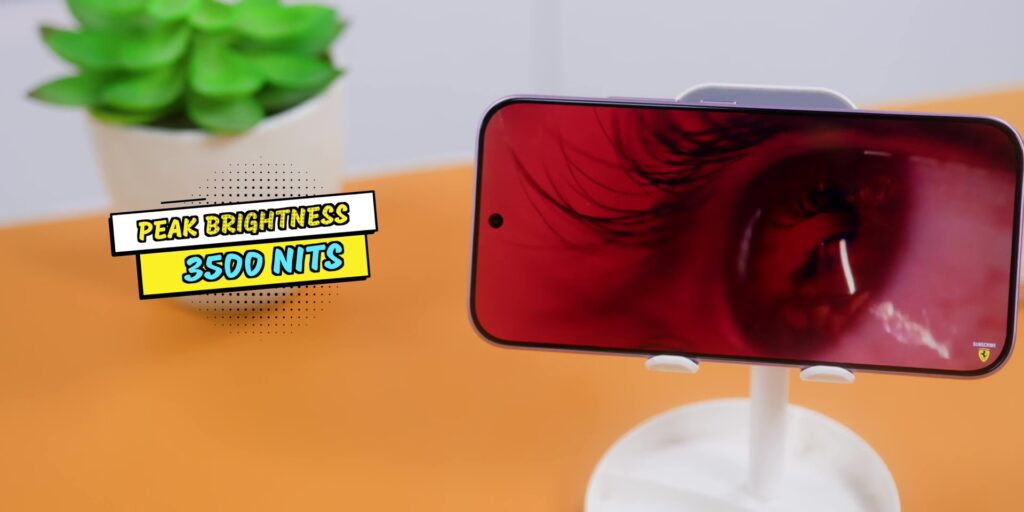 Xiaomi 17T vs 17T Pro: Don't Buy The WRONG One! 35 Graphic showcasing the 3500 nits peak display brightness.