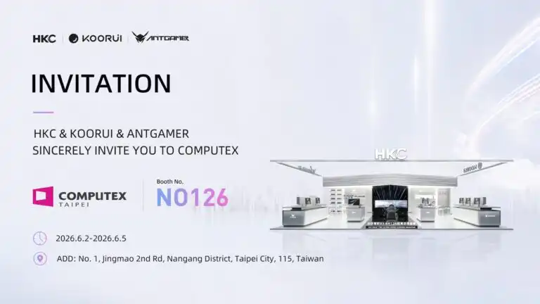 HKC Koorui Antgamer Computex Taipei 2026