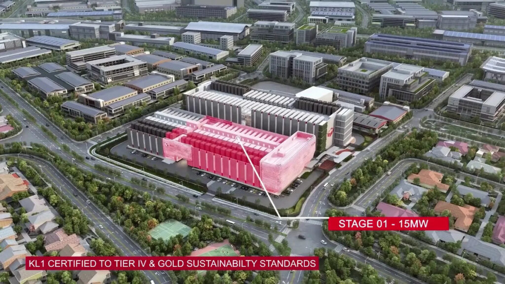 NEXTDC KL1 site