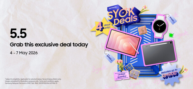 Samsung 5.5 Syok Deals Campaign hero banner