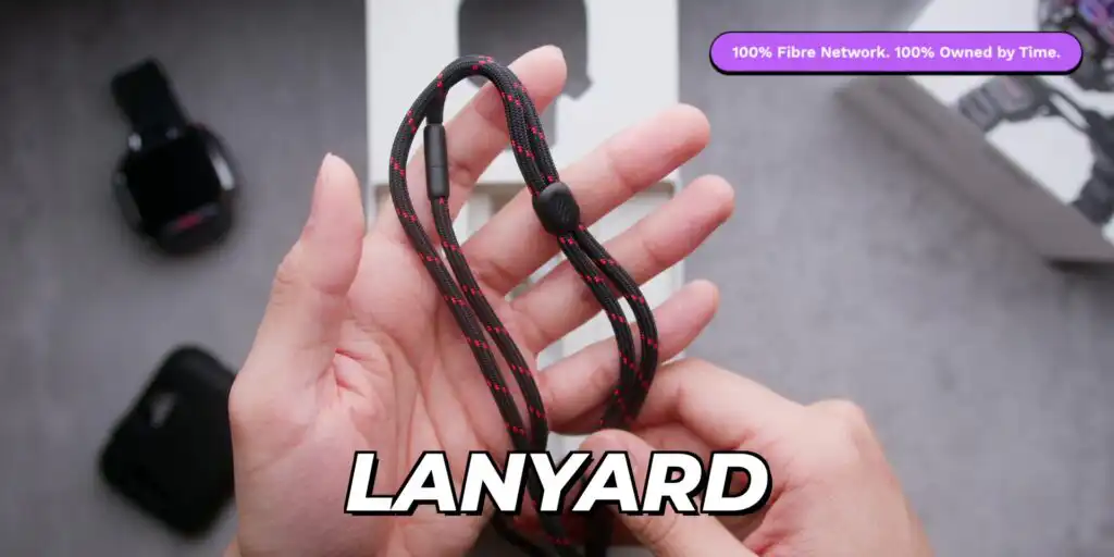 HUAWEI WATCH KIDS X1 Pro unboxing lanyard