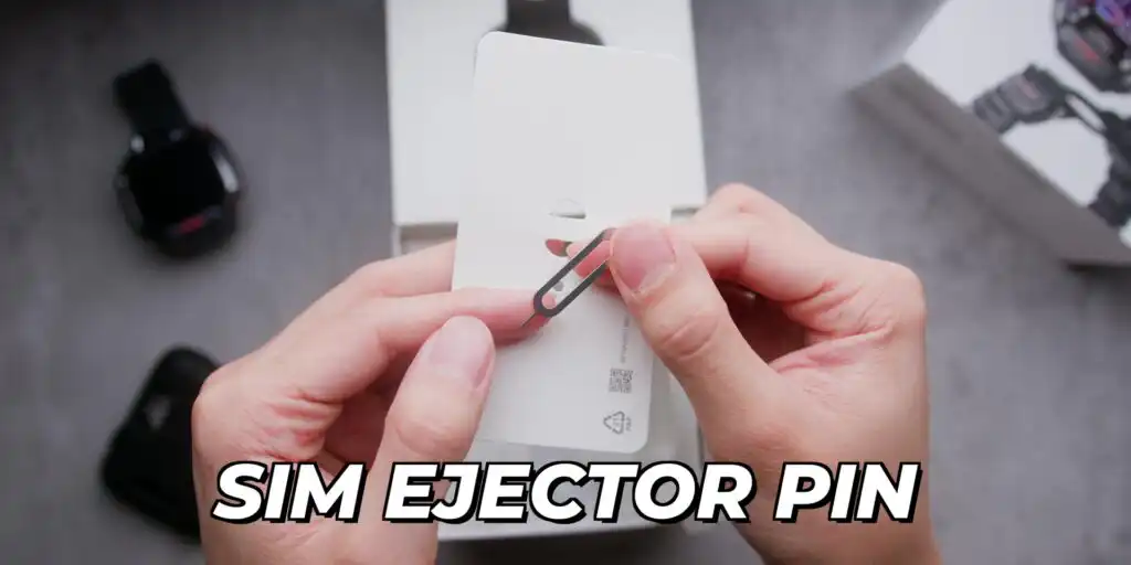 HUAWEI WATCH KIDS X1 Pro unboxing sim ejector pin