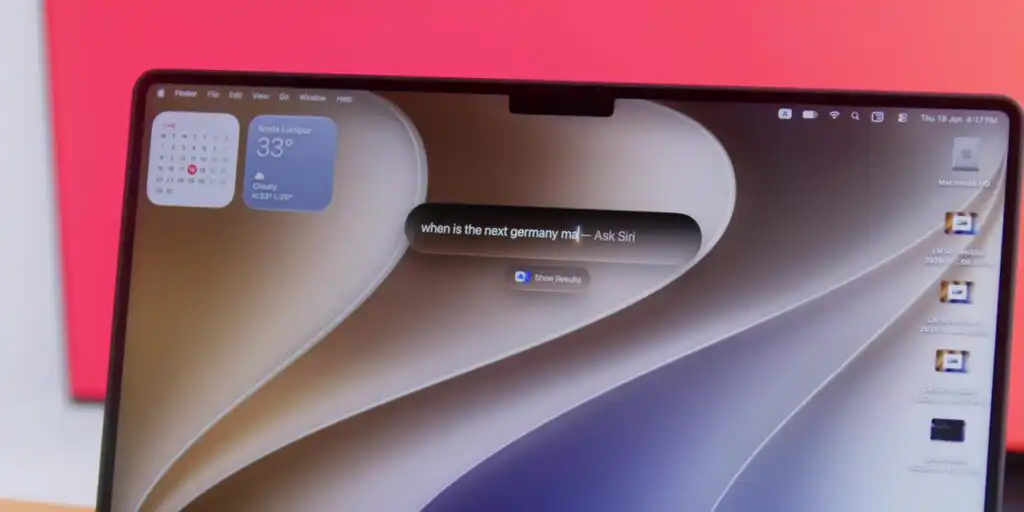 Siri AI on spotlight