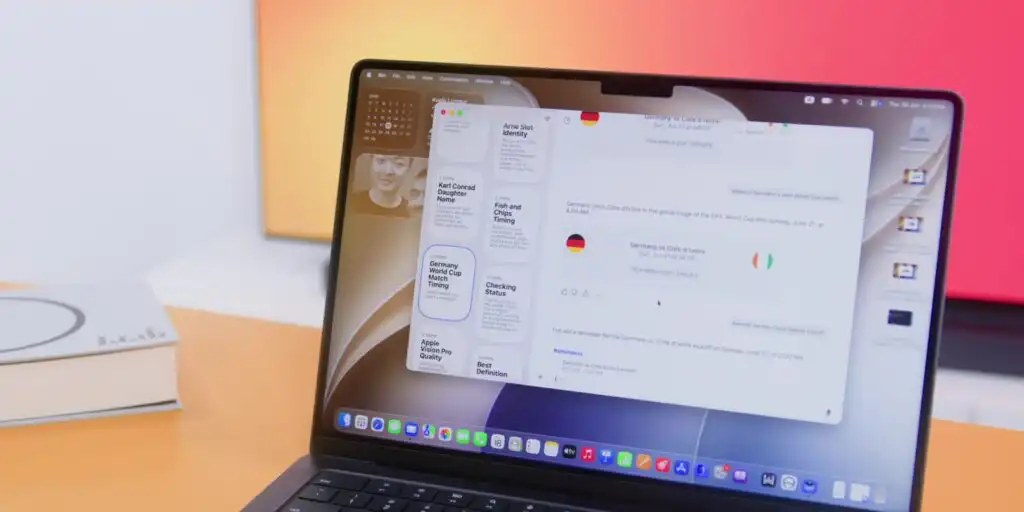 Siri AI app on Mac