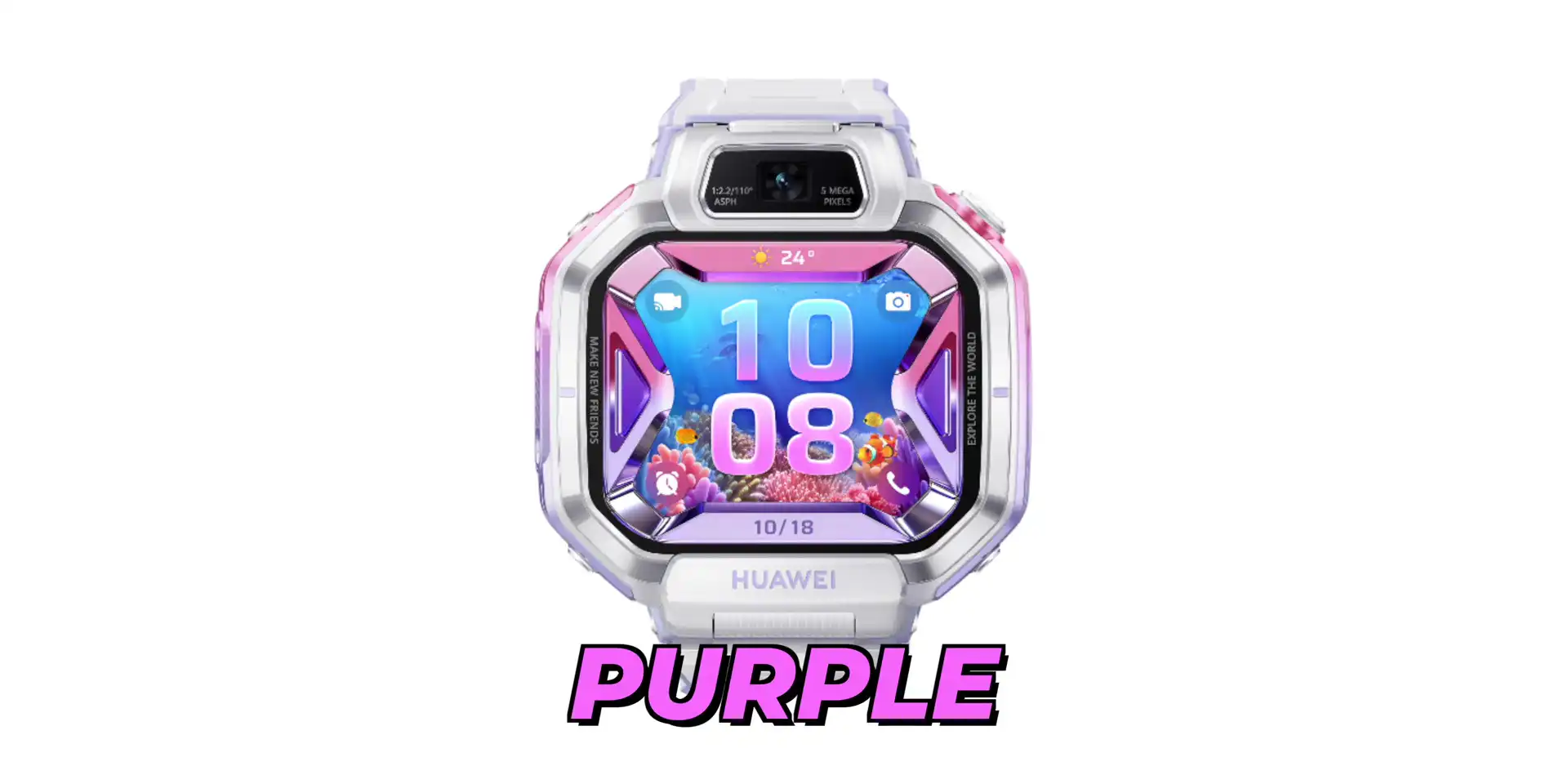 HUAWEI WATCH KIDS X1 Pro in Purple