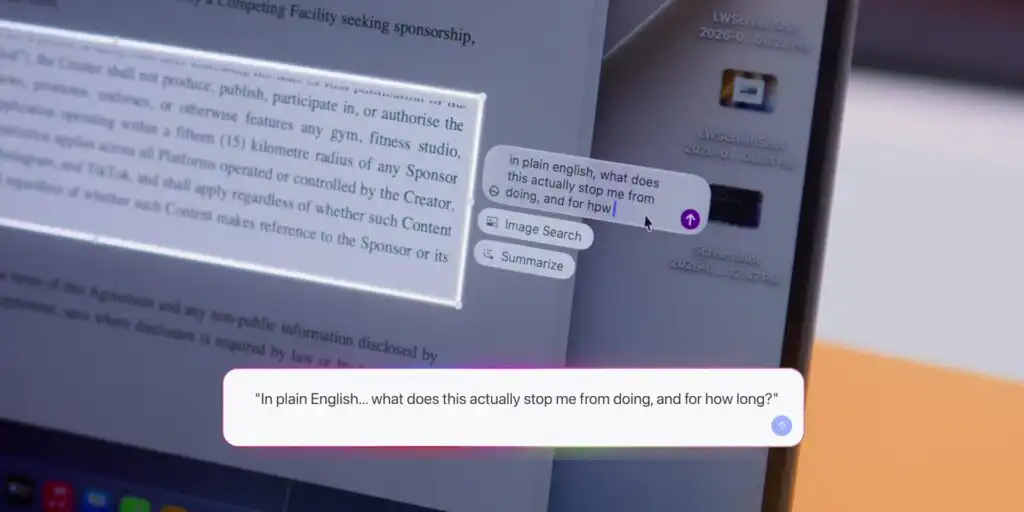 Ask Siri option on Mac
