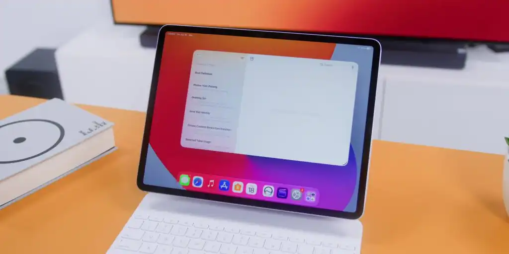 Siri AI app on iPad