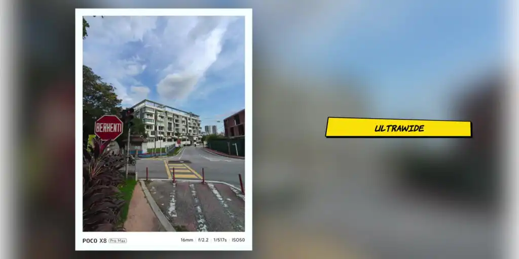 POCO F8 Ultra ultrawide camera sample