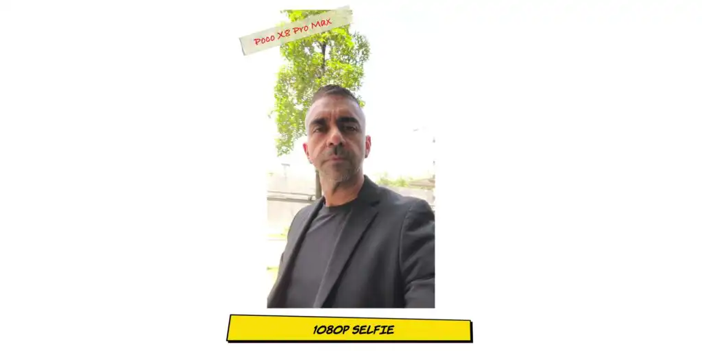 POCO X8 Pro Max selfie camera sample