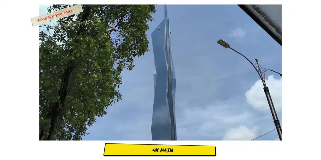 POCO X8 Pro Max 4K video capture